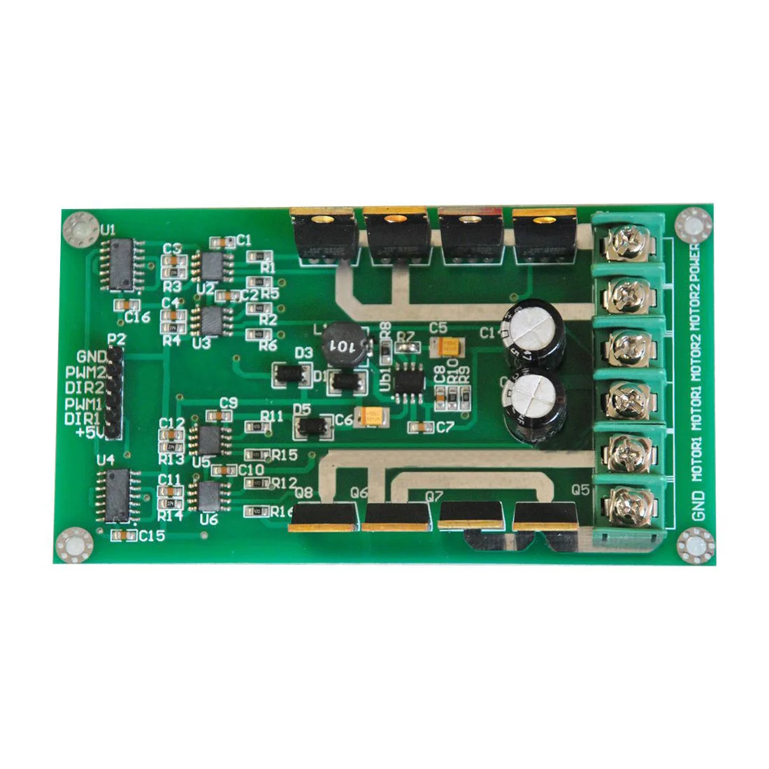 3V-36V Dual Motor Driver Board Module H-bridge DC MOSFET IRF3205 15A Peak 30A Dropshipping
3V-36V Dual Motor Driver Board Module H-bridge DC MOSFET IRF3205 15A Peak 30A Dropshipping