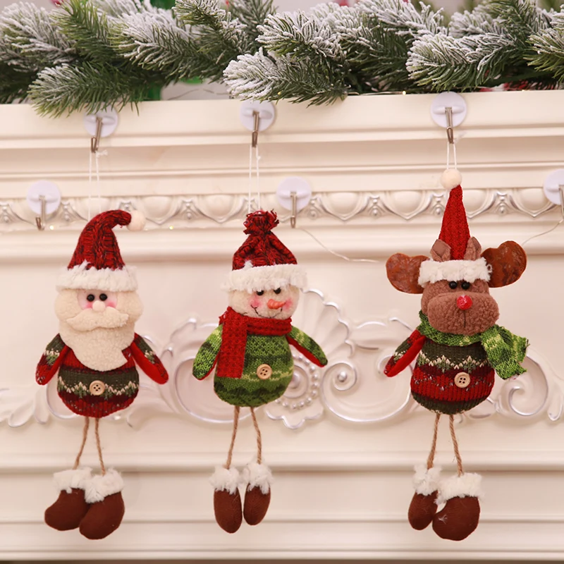 Hot Wholesale Santa Claus Christmas Pendants Snowman Reindeer Baubles Christmas Tree Hanging Ornaments for Home Decoration SD480
Hot Wholesale Santa Claus Christmas Pendants Snowman Reindeer Baubles Christmas Tree Hanging Ornaments for Home Decoration SD480
