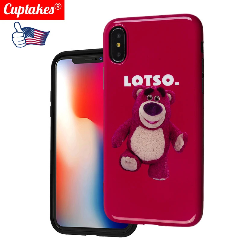 Luxury Brand Glossy Soft Silicone Case for iPhone 7 8 Plus X XS Max XR 6 6S Cute Brown Bear Strawberry Hot Pink Go Honey Rose
Luxury Brand Glossy Soft Silicone Case for iPhone 7 8 Plus X XS Max XR 6 6S Cute Brown Bear Strawberry Hot Pink Go Honey Rose
