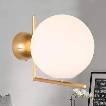 Nordic Glass LED Wall Lamp Lamps Luminaire Wall Light Fixtures Bathroom Light Bedroom Lamp Wall Sconces Bedside Light Fixtures
Nordic Glass LED Wall Lamp Lamps Luminaire Wall Light Fixtures Bathroom Light Bedroom Lamp Wall Sconces Bedside Light Fixtures