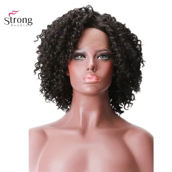 StrongBeauty 12"Synthetic Lace Front Wig For Women Short Kinky Curly Hair dark brown Wigs Baby Hair
StrongBeauty 12"Synthetic Lace Front Wig For Women Short Kinky Curly Hair dark brown Wigs Baby Hair