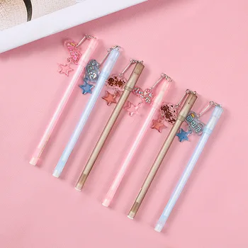 1PC Fashion Girl's Heart Gel Pen Students Stationery Star Pendant Pens School Papelaria Office Stylo Kids Supplies PH116
1PC Fashion Girl's Heart Gel Pen Students Stationery Star Pendant Pens School Papelaria Office Stylo Kids Supplies PH116