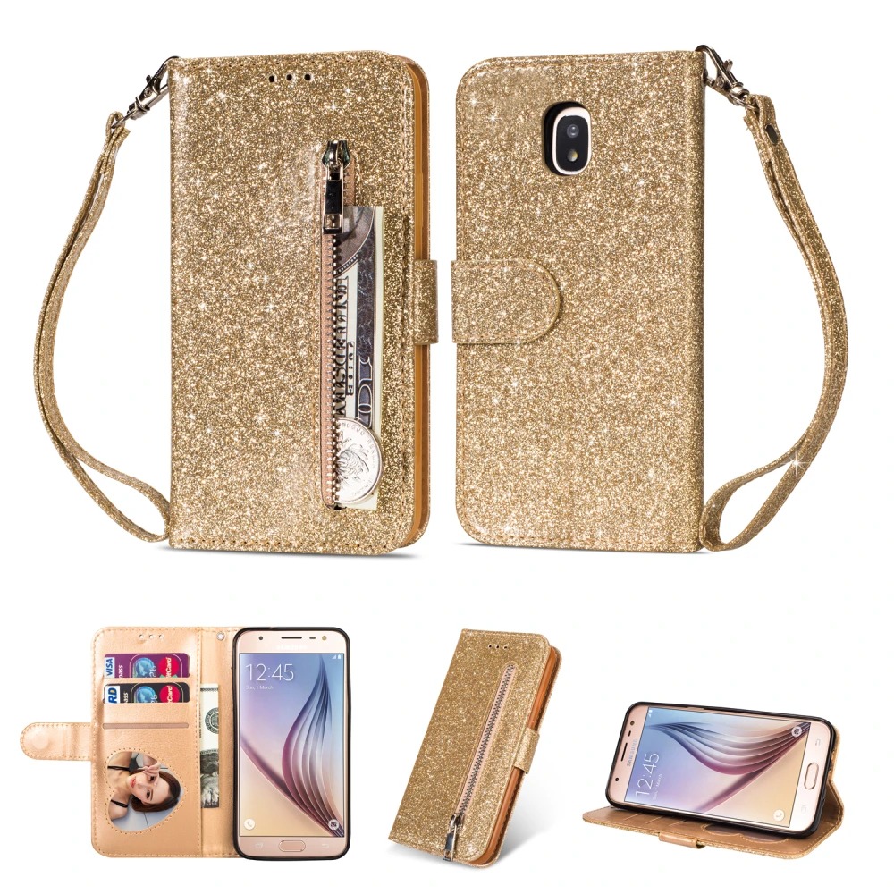 For Samsung Galaxy A6 J4 J6 Plus 2018 US Zipper Wallet PU Leather Stand Glitter Cover with Card Slot Flip Case J3 J5 J7 2017 EU
For Samsung Galaxy A6 J4 J6 Plus 2018 US Zipper Wallet PU Leather Stand Glitter Cover with Card Slot Flip Case J3 J5 J7 2017 EU