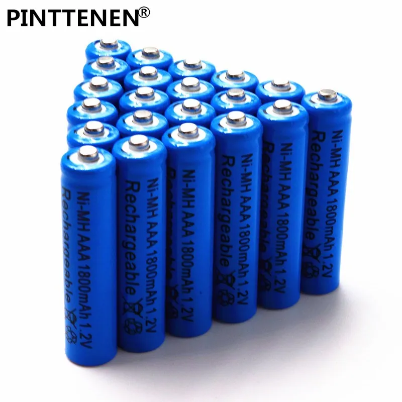 2018 New AAA battery 1800 mAh Rechargeable battery NI-MH 1.2 V AAA battery for Clocks, mice, computers, toys soon
2018 New AAA battery 1800 mAh Rechargeable battery NI-MH 1.2 V AAA battery for Clocks, mice, computers, toys soon