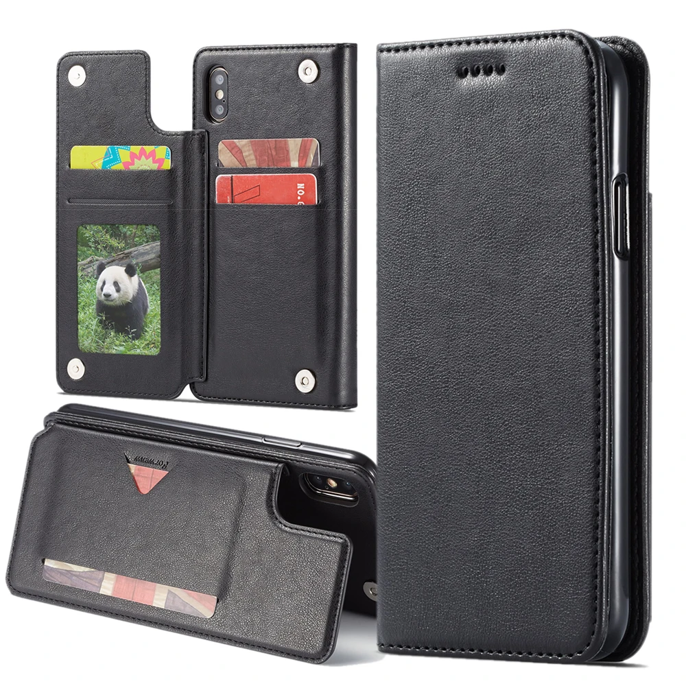 Multifunction Leather Wallet Case for iPhone X XS Max XR Silicone Back Cover Magnet 6 Card Slots Holder Flip Case For iPhone XS
Multifunction Leather Wallet Case for iPhone X XS Max XR Silicone Back Cover Magnet 6 Card Slots Holder Flip Case For iPhone XS
