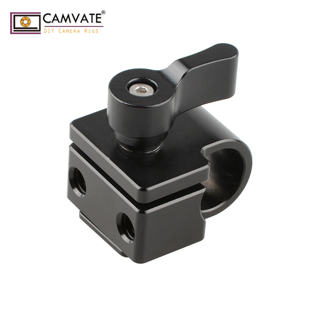 CAMVATE Shoe Mount to 15mm Rod Clamp Adapter C1810 camera photography accessories
CAMVATE Shoe Mount to 15mm Rod Clamp Adapter C1810 camera photography accessories