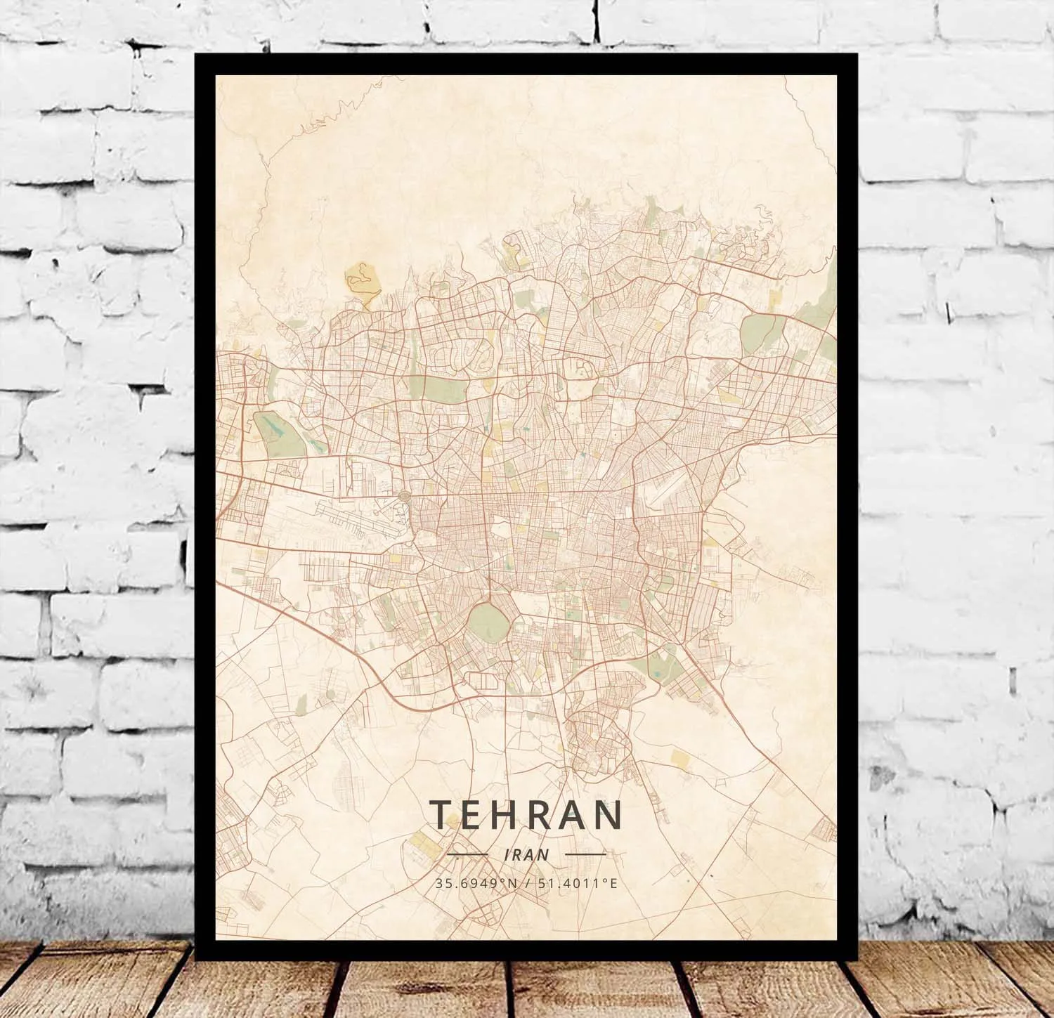 Тегеран Иран плакат | Дом и сад