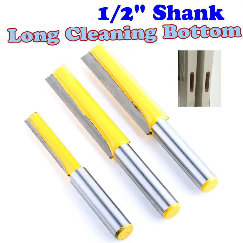 1Pcs 1/2" Shank Long Cleaning Bottom Router Bit Cutter CNC Woodworking Clean Bits
1Pcs 1/2" Shank Long Cleaning Bottom Router Bit Cutter CNC Woodworking Clean Bits