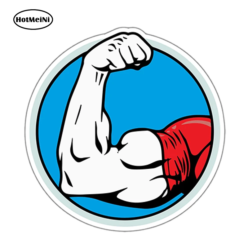 HotMeiNi 4.6"X4.6" Arm Wrestling Biceps Strong Arms Car Bumper Vinyl Sticker Decal Waterproof Car Accessories JDM
HotMeiNi 4.6"X4.6" Arm Wrestling Biceps Strong Arms Car Bumper Vinyl Sticker Decal Waterproof Car Accessories JDM