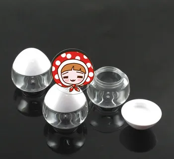 2017 New 200pcs 15g AS cream jar Empty face care cosmetic container White cap diy make up tins Egg shape sample jar refillable 
2017 New 200pcs 15g AS cream jar Empty face care cosmetic container White cap diy make up tins Egg shape sample jar refillable