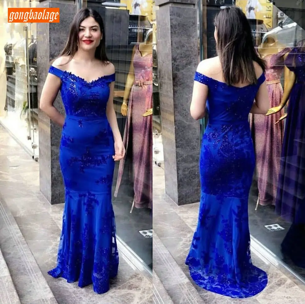Graceful Royal Blue Mermaid Evening Dresses Long Lace Sweetheart Slim Fit Evening Gowns Customized Sexy Women Formal Party Dress
Graceful Royal Blue Mermaid Evening Dresses Long Lace Sweetheart Slim Fit Evening Gowns Customized Sexy Women Formal Party Dress