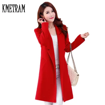 2019 New Long Slim Open Stitch Cashmere Overcoat European Style Turn-down Collar Autumn Winter Wool Coat Women Outerwear WUJ0446
2019 New Long Slim Open Stitch Cashmere Overcoat European Style Turn-down Collar Autumn Winter Wool Coat Women Outerwear WUJ0446