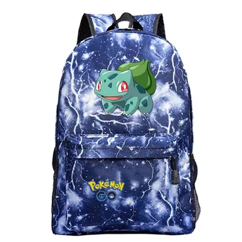 Boys Girls Cute Popular Pikachu Series Big Green Bulbasaur Pet Bags POKEMON Cute Cartoon School Bags
Boys Girls Cute Popular Pikachu Series Big Green Bulbasaur Pet Bags POKEMON Cute Cartoon School Bags