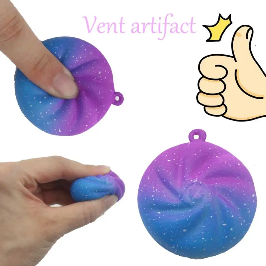 Squishy Galaxy Bread Slow Rising Cartoon Cream Scented Stress Relief Toys Phone Charm Fun Kids Kawaii kids Adult Toy Stress
Squishy Galaxy Bread Slow Rising Cartoon Cream Scented Stress Relief Toys Phone Charm Fun Kids Kawaii kids Adult Toy Stress