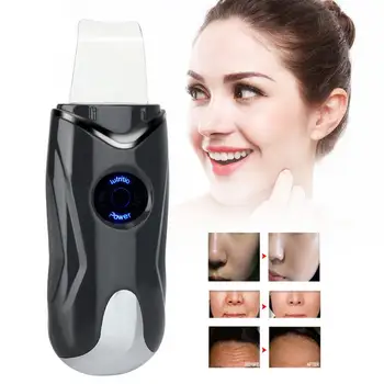 Portable Ultrasonic Vibration Skin Scrubber Deep Cleansing Spatula Blackheads Grease Removal Ultrasonic Pores Cleaner
Portable Ultrasonic Vibration Skin Scrubber Deep Cleansing Spatula Blackheads Grease Removal Ultrasonic Pores Cleaner