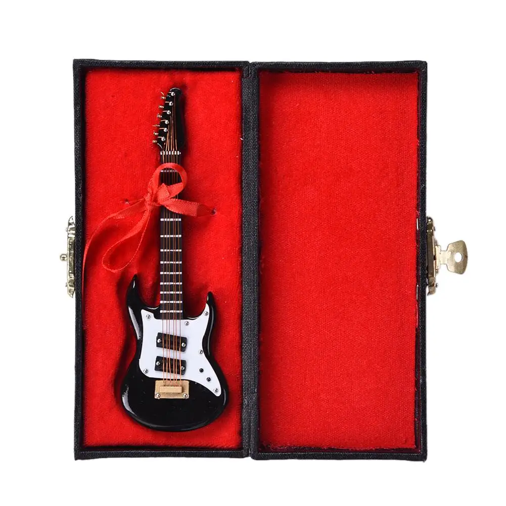 Mini Electric Guitar With Support Miniature Wooden Musical Instruments Collection Decorative Ornaments 1/6(12")(card Case + Brac
Mini Electric Guitar With Support Miniature Wooden Musical Instruments Collection Decorative Ornaments 1/6(12")(card Case + Brac