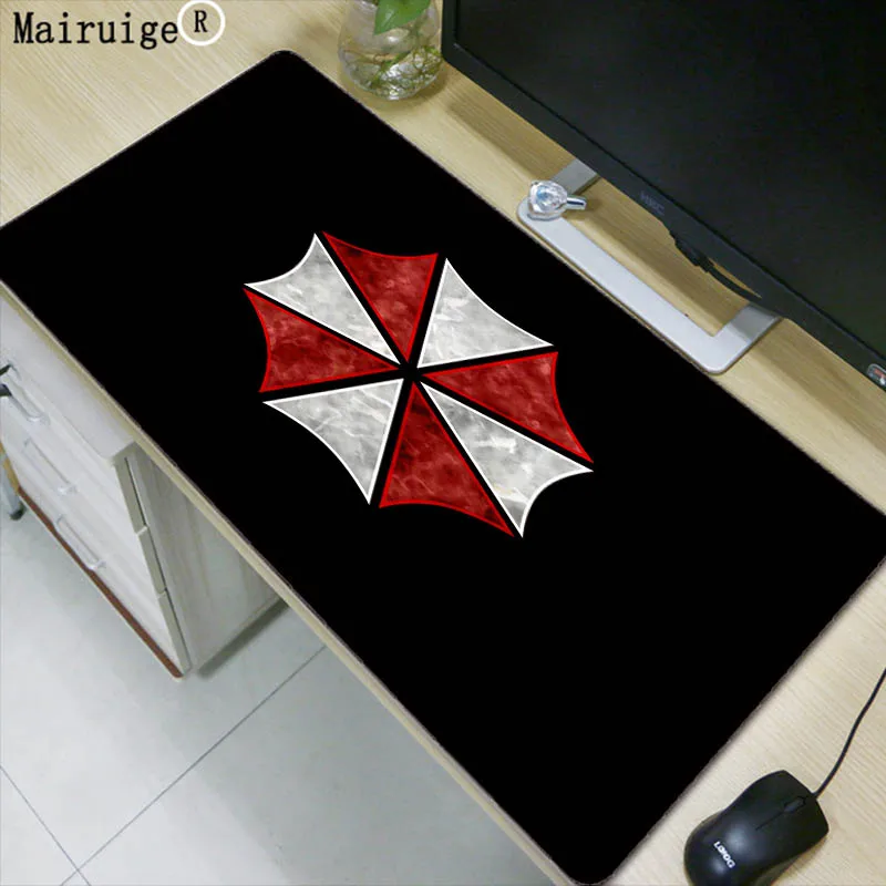 Mairuige Resident Evil Umbrella Corporation Logo Large Locking Edge Mouse Pad Computer Gaming Thicken Mouse Pad Gamer Play Mats
Mairuige Resident Evil Umbrella Corporation Logo Large Locking Edge Mouse Pad Computer Gaming Thicken Mouse Pad Gamer Play Mats