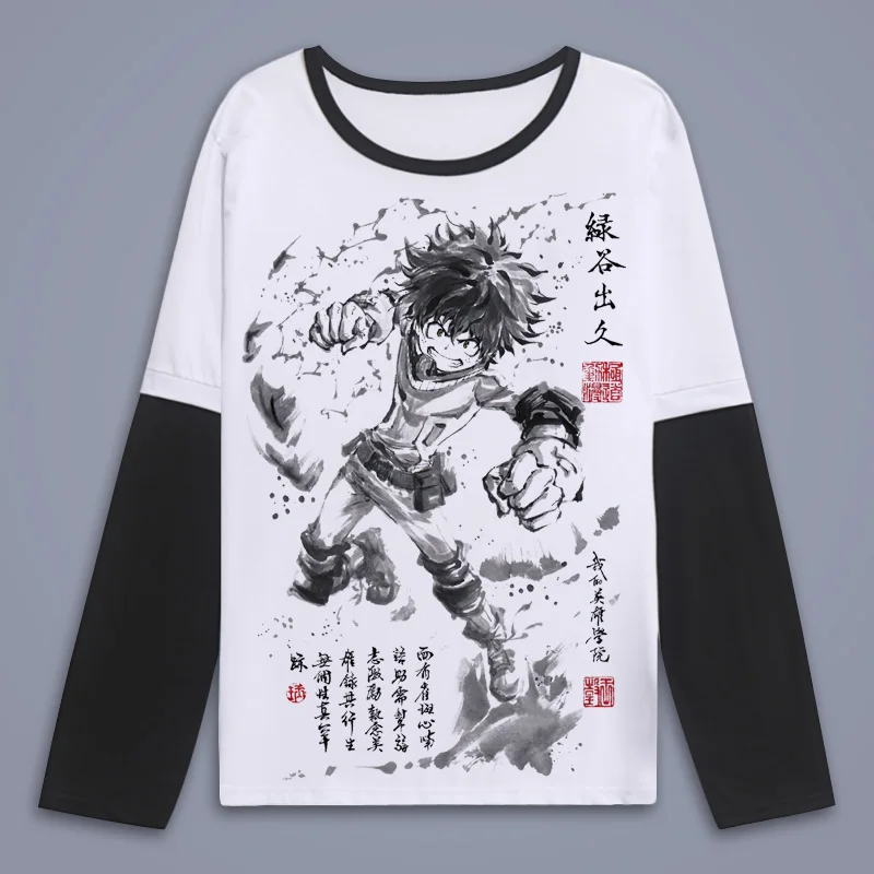new unisex Boku no Hero 2019 T Shirt my hero academia T-Shirt Unisex long sleeve T-shirt
new unisex Boku no Hero 2019 T Shirt my hero academia T-Shirt Unisex long sleeve T-shirt