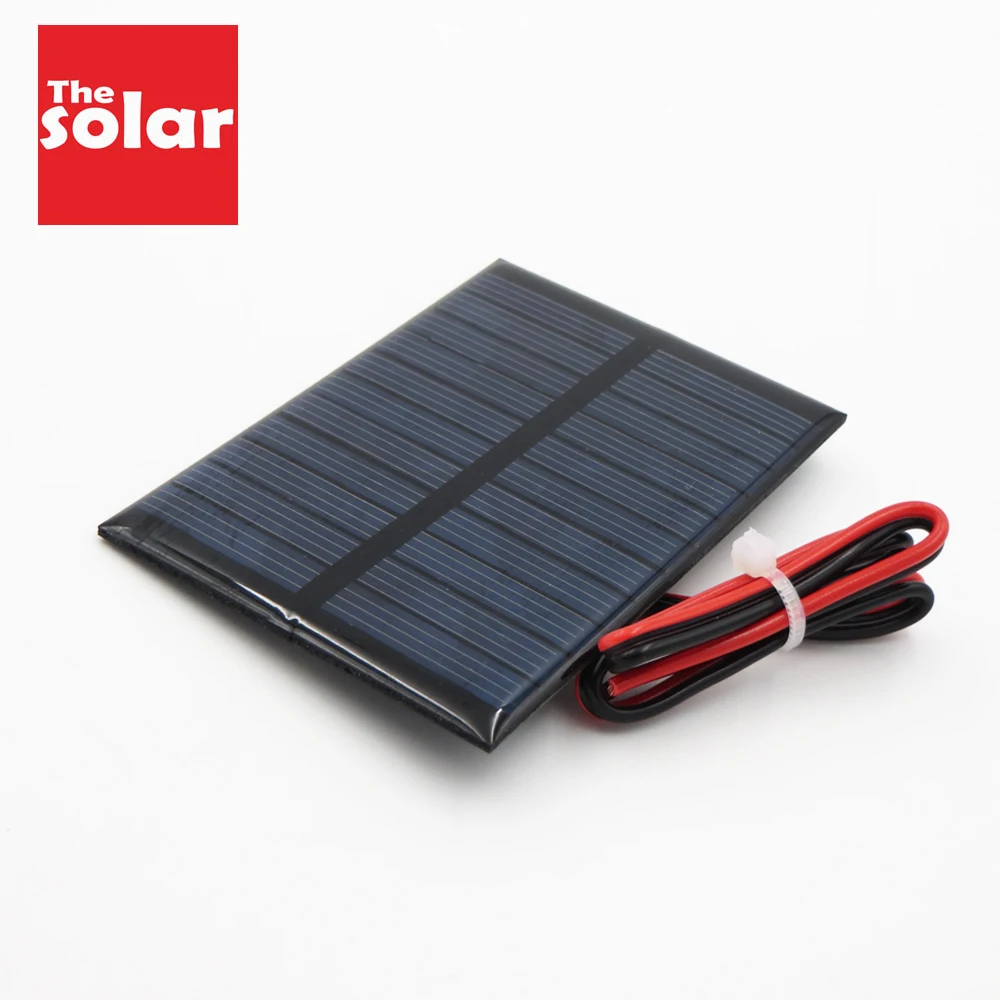 DC 5.5 V Solar Panel wire Mini Solar System DIY For Battery Power bank Cell Phone Charger 0.44W 0.55W 0.6W 0.88W 1W 1.6W toy
DC 5.5 V Solar Panel wire Mini Solar System DIY For Battery Power bank Cell Phone Charger 0.44W 0.55W 0.6W 0.88W 1W 1.6W toy