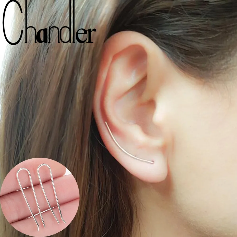 Chandler Thread Threader Earring Rose Gold Filled Open Hoops Wire Form Earrings Layered Simple Long Chain Earring
Chandler Thread Threader Earring Rose Gold Filled Open Hoops Wire Form Earrings Layered Simple Long Chain Earring