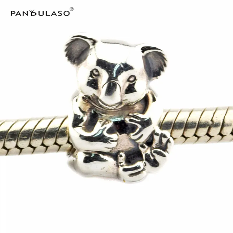 Cute Koala Beads 100% 925 Sterling Silver Jewelry Fits Silver Charms Bracelet & Necklace For Women DIY Jewelry Wholesale
Cute Koala Beads 100% 925 Sterling Silver Jewelry Fits Silver Charms Bracelet & Necklace For Women DIY Jewelry Wholesale