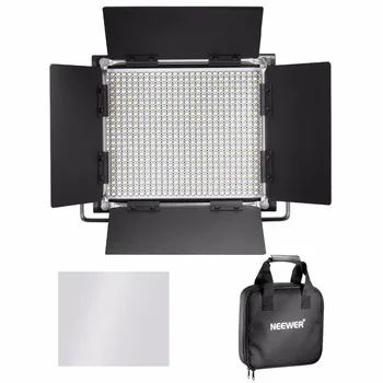 Neewer Metal Bi-color LED Video Light for Studio/YouTube/Product Photography/Video Shooting/Metal Frame 3200-5600K US Plug
Neewer Metal Bi-color LED Video Light for Studio/YouTube/Product Photography/Video Shooting/Metal Frame 3200-5600K US Plug
