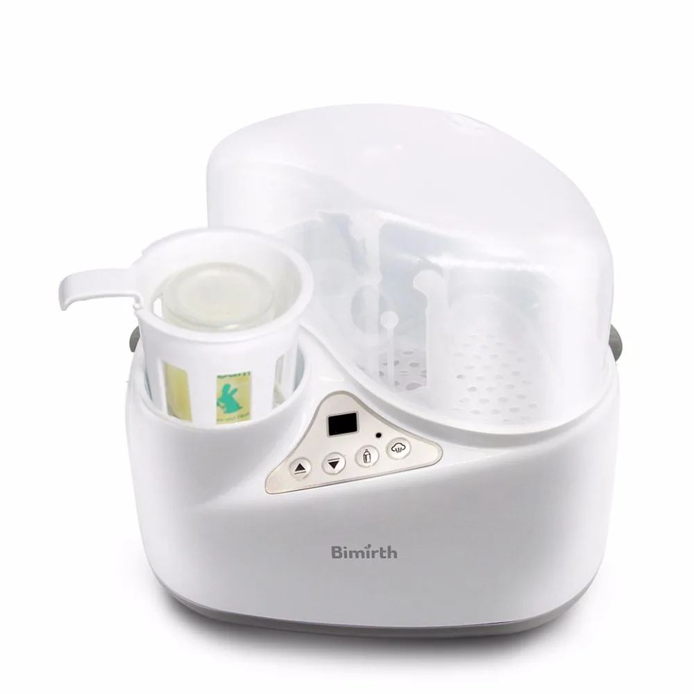 New 4 in 1 Baby Bottle Warmer Breast Sterilizer Multi-functional Breast Milk Heater Food Steam Heating Electric Sterilizer (7)