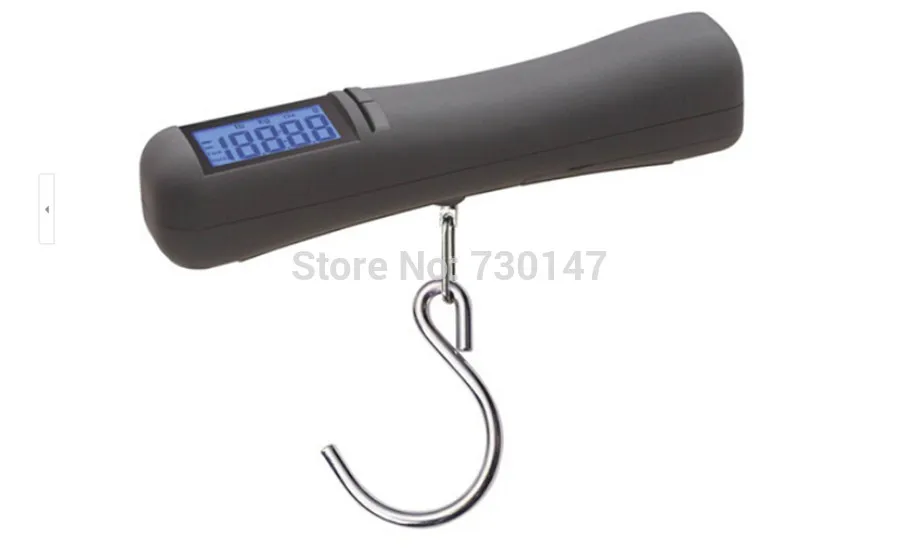 1000PCS/LOT Portable Weight Hanging Handheld Backlight LCD Display Digital Electronic Luggage Scale