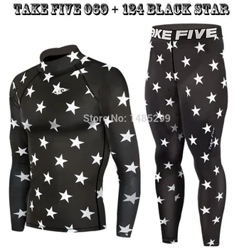 New Premium TakeFive Men's Compression Skin Tight Long Sleeve Shirts & Pants Sets-69+124
New Premium TakeFive Men's Compression Skin Tight Long Sleeve Shirts & Pants Sets-69+124