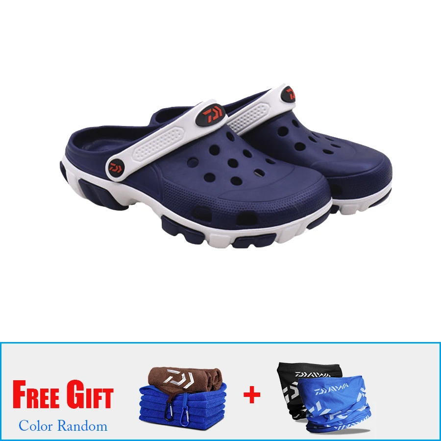 Daiwa Breathable Men's Summer Beach Sandals Non Slip Garden Clogs Lightweight Fishing Shoes Sandals Damping Water Shoe
Daiwa Breathable Men's Summer Beach Sandals Non Slip Garden Clogs Lightweight Fishing Shoes Sandals Damping Water Shoe