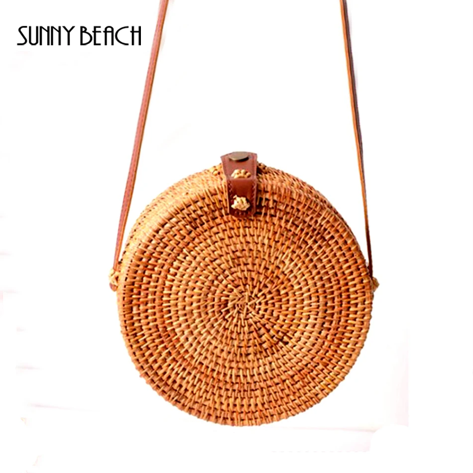 SUNNY BEACH 2019 Round Straw Bags Women Summer Rattan Bag Handmade Woven Beach Cross Body Bag Circle Bohemia Handbag Bali
SUNNY BEACH 2019 Round Straw Bags Women Summer Rattan Bag Handmade Woven Beach Cross Body Bag Circle Bohemia Handbag Bali