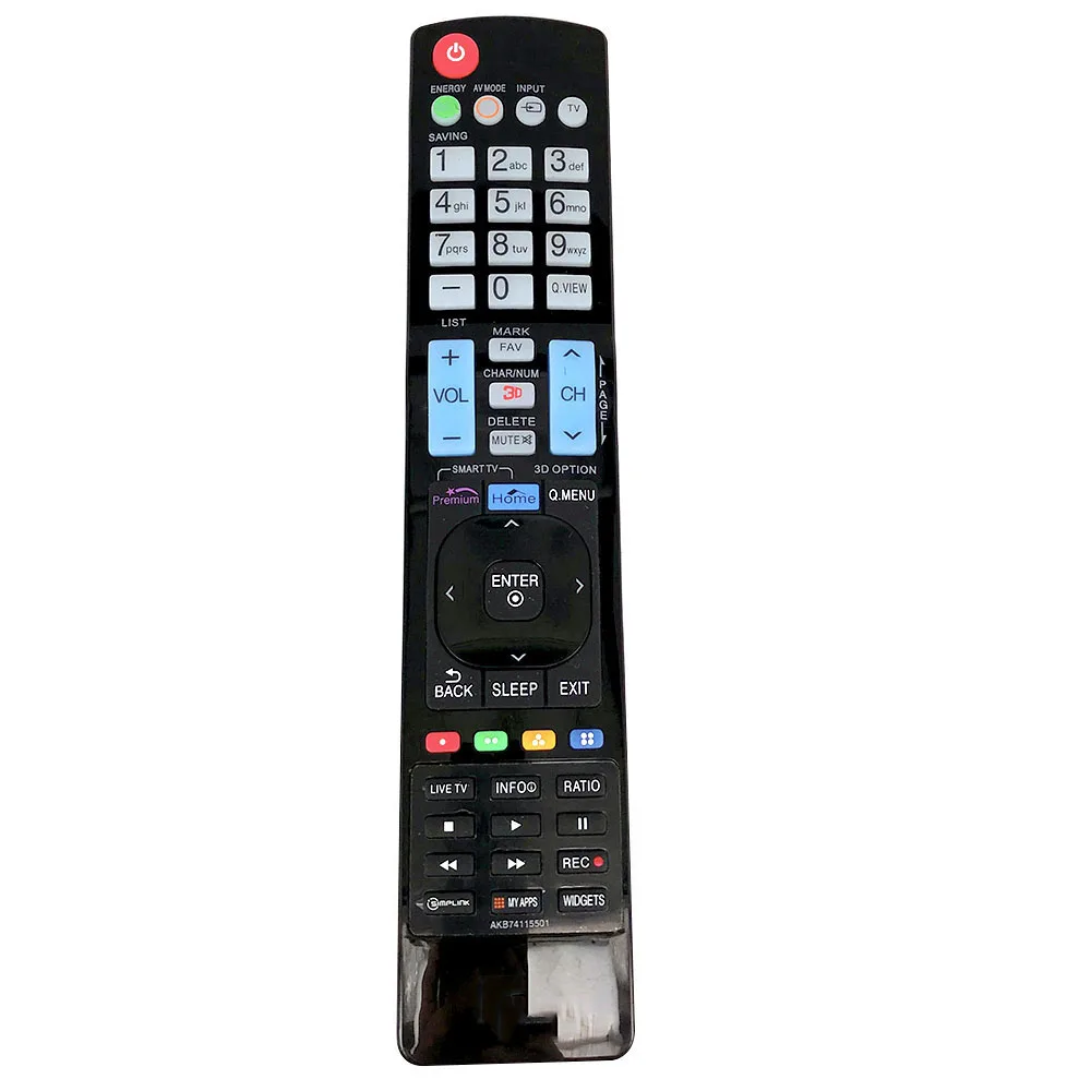 New TV Remote Control AKB74115501 For LG LED LCD HDTV 55LS4500UD 47LV5500UA 42LA6200UA 22LG30UA 26LF10UA 19LF10CUA 26LH200CU 
New TV Remote Control AKB74115501 For LG LED LCD HDTV 55LS4500UD 47LV5500UA 42LA6200UA 22LG30UA 26LF10UA 19LF10CUA 26LH200CU