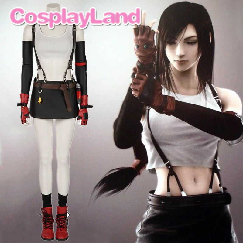 Game Cospaly Final Fantasy VII Remake Tifa Lockha Cosplay Costume Customize Outfit Halloween Party Costumes Women Girl Suit
Game Cospaly Final Fantasy VII Remake Tifa Lockha Cosplay Costume Customize Outfit Halloween Party Costumes Women Girl Suit