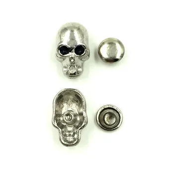 20 Sets Punk Skull Head Skeleton Spike Studs Spots Garment Rivets Antique Silver Tone Bag Shoes Clothes Making 14x9mm
20 Sets Punk Skull Head Skeleton Spike Studs Spots Garment Rivets Antique Silver Tone Bag Shoes Clothes Making 14x9mm