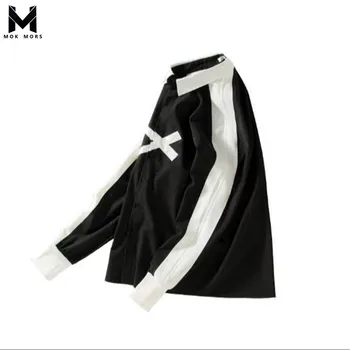 2018 New Men's Wear Fashion Shirt Solid Color Large Size Casual Long-sleeved Shirt Wild Men's Self-cultivation Trend Brand Shirt
2018 New Men's Wear Fashion Shirt Solid Color Large Size Casual Long-sleeved Shirt Wild Men's Self-cultivation Trend Brand Shirt