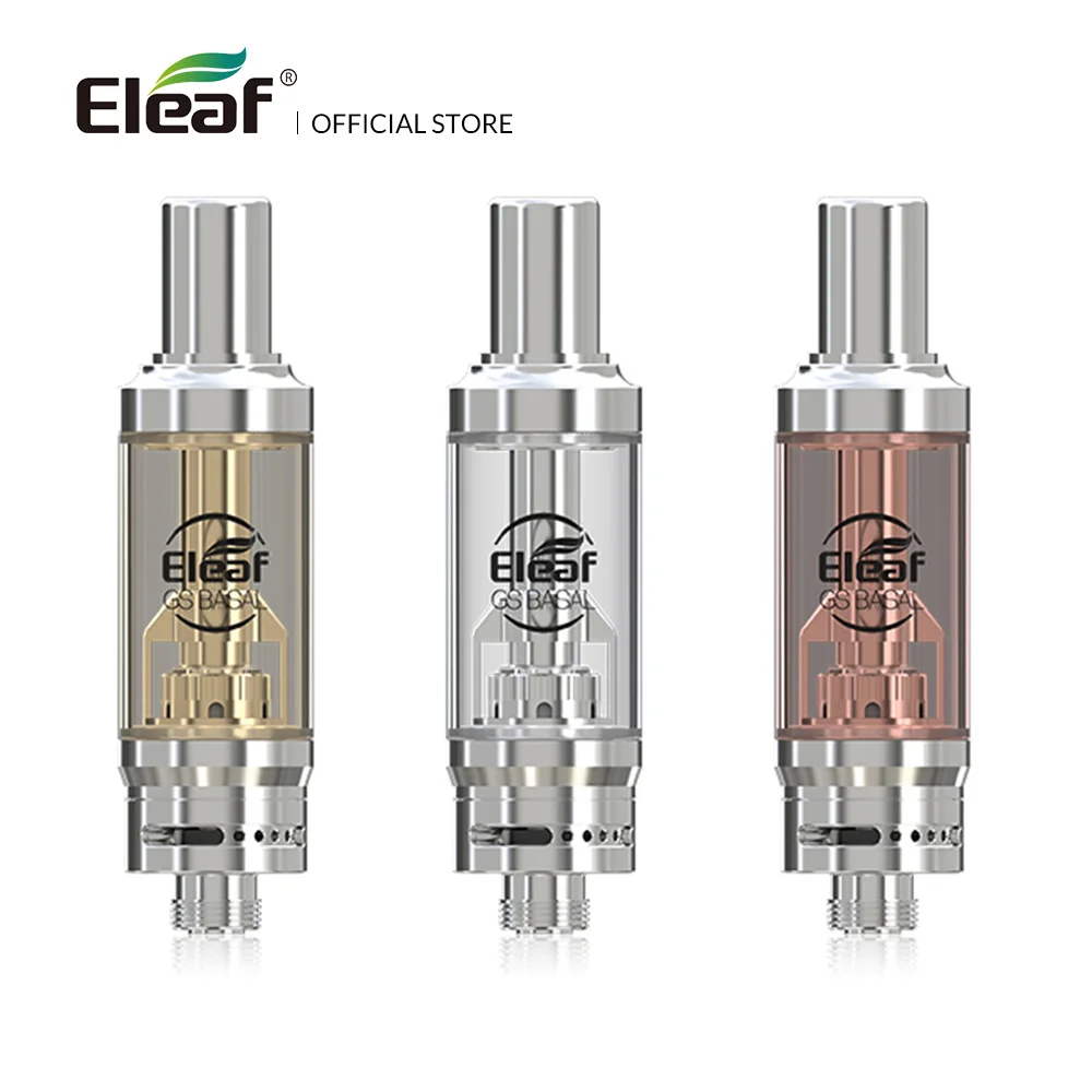 France Warehouse Original Eleaf Atomizer GS Basal atomizer 1.8ml Capacity Tank GS Air Coil Head 0.75ohm/1.5ohm e cigarette
France Warehouse Original Eleaf Atomizer GS Basal atomizer 1.8ml Capacity Tank GS Air Coil Head 0.75ohm/1.5ohm e cigarette