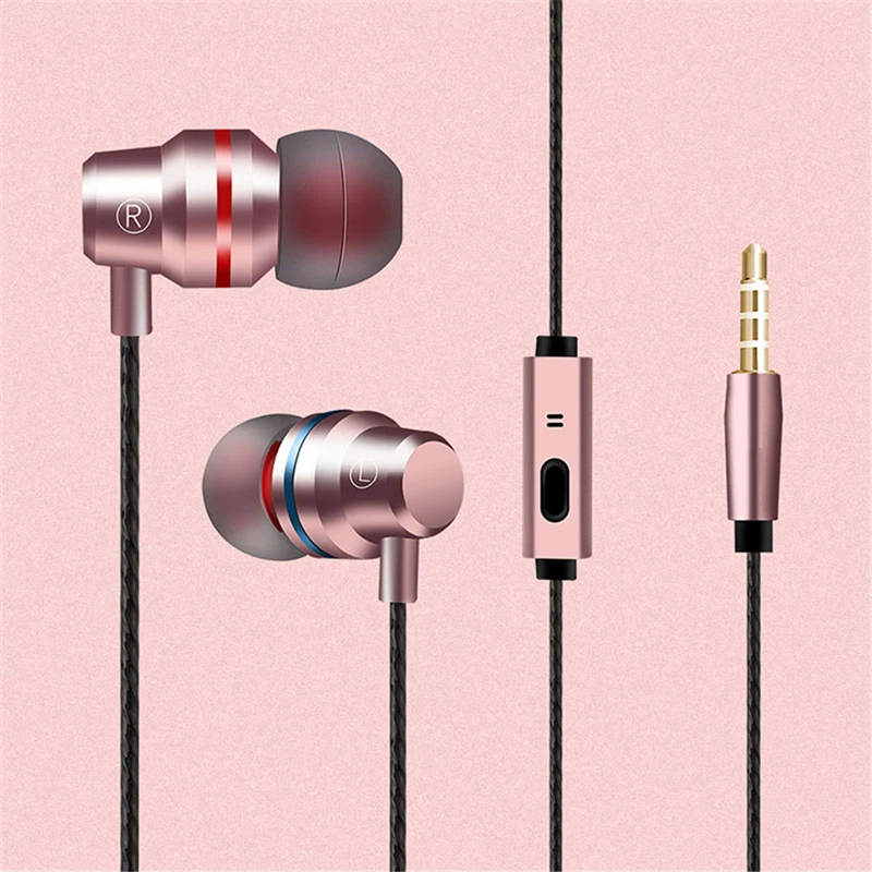 3.5mm Jack Earphone In-ear Stereo Headphones with Mic Wired Earbuds Headset For Phone iPhone 6 6s Xiaomi Samsung MP3/MP4
3.5mm Jack Earphone In-ear Stereo Headphones with Mic Wired Earbuds Headset For Phone iPhone 6 6s Xiaomi Samsung MP3/MP4