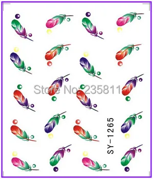 1X Nail Art Water Transfers Stickers Nail Decals Stickers Water Decal Peacock Feather Plumage SY1265
1X Nail Art Water Transfers Stickers Nail Decals Stickers Water Decal Peacock Feather Plumage SY1265