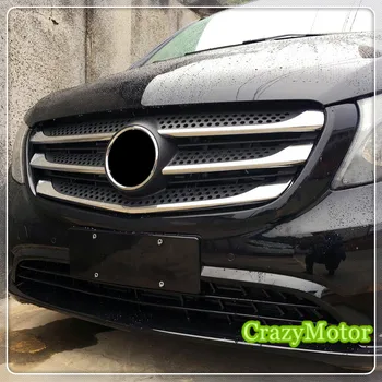 For Mercedes-Benz Vito 2014 2015 2016 2017 2018 Front Head Grille Decoration Trim 5pcs/set car-styling auto accessories
For Mercedes-Benz Vito 2014 2015 2016 2017 2018 Front Head Grille Decoration Trim 5pcs/set car-styling auto accessories