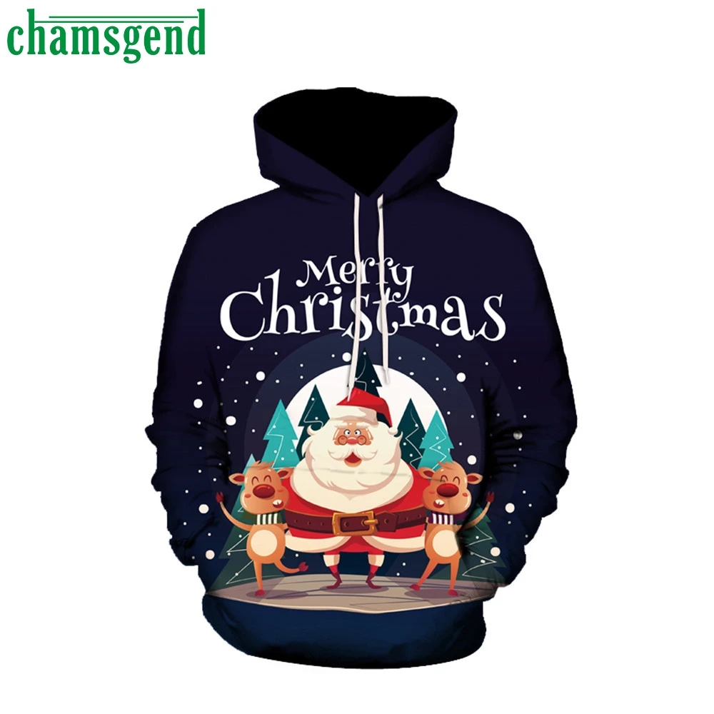 Chamsgend 2019 Christmas Winter Couples Hoodies Men Women Xmas 3D Print Blouse Sweatshirt Fashion Long Sleeve Pullover Hoody#40*
Chamsgend 2019 Christmas Winter Couples Hoodies Men Women Xmas 3D Print Blouse Sweatshirt Fashion Long Sleeve Pullover Hoody#40*