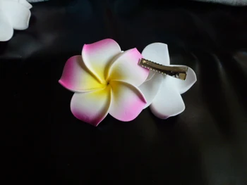 50 Pink colour Foam Hawaiian Plumeria flower Frangipani Flower bridal hair clip 6cm 
50 Pink colour Foam Hawaiian Plumeria flower Frangipani Flower bridal hair clip 6cm