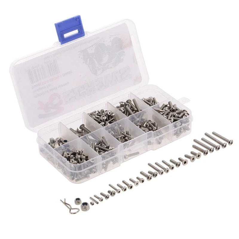 Screw Kit With Box For Simulation Remote Climbing Car Car Screw Stainless Steel Screws Box Repair Tool Kit Suitable For Traxxa
Screw Kit With Box For Simulation Remote Climbing Car Car Screw Stainless Steel Screws Box Repair Tool Kit Suitable For Traxxa