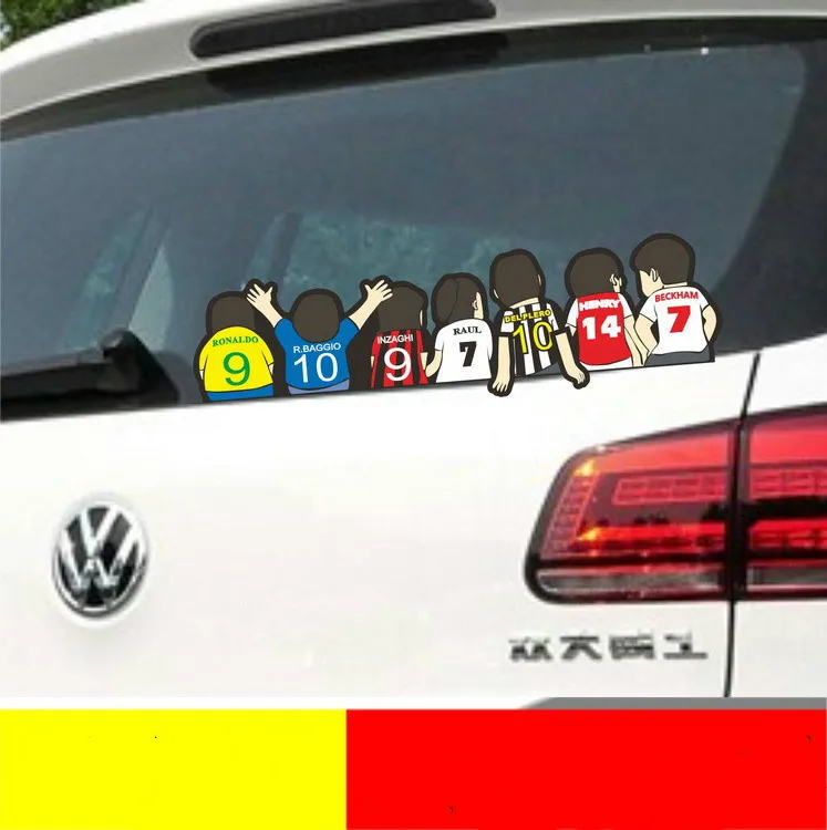 2018 Football Car Sticker 30x8cm The Champions League Club Soccer Stickers Famous Football 7 Player Stars 1 Set
2018 Football Car Sticker 30x8cm The Champions League Club Soccer Stickers Famous Football 7 Player Stars 1 Set