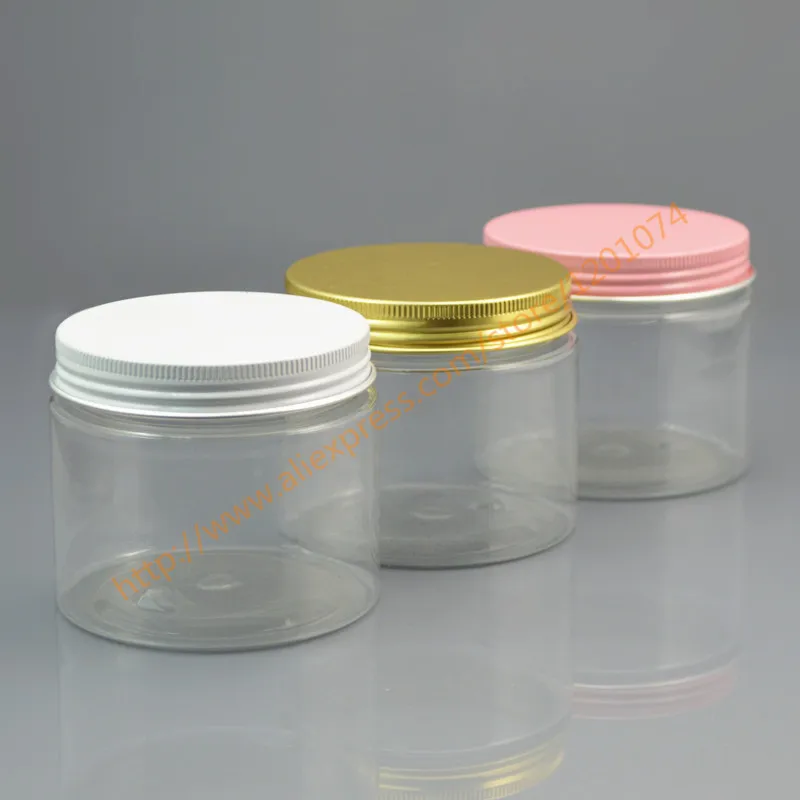 180g Transparent PET Round jar Cosmetic, 180ml clear PET Empty Container with white/pink/gold aluminum lid,Makeup Packaging
180g Transparent PET Round jar Cosmetic, 180ml clear PET Empty Container with white/pink/gold aluminum lid,Makeup Packaging