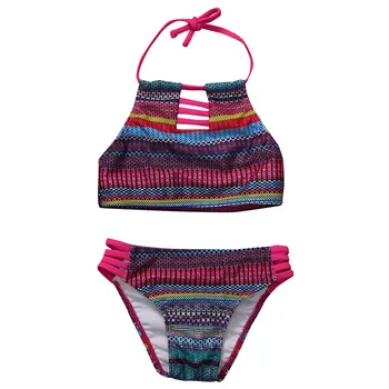 Summer Baby Girl Colored Striped Bandage Swimwear Kid Child Swimsuit Bikini Set Swimsuit wear Bathing Beachwear
Summer Baby Girl Colored Striped Bandage Swimwear Kid Child Swimsuit Bikini Set Swimsuit wear Bathing Beachwear