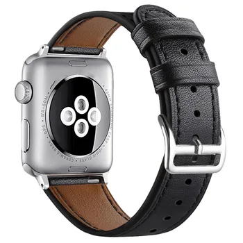 Tschick Genuine Leather watch Strap Replacement Band, For Apple Watch 38mm 42mm Series 4(40mm 44mm) S3 S2 S1 Sport Edition
Tschick Genuine Leather watch Strap Replacement Band, For Apple Watch 38mm 42mm Series 4(40mm 44mm) S3 S2 S1 Sport Edition