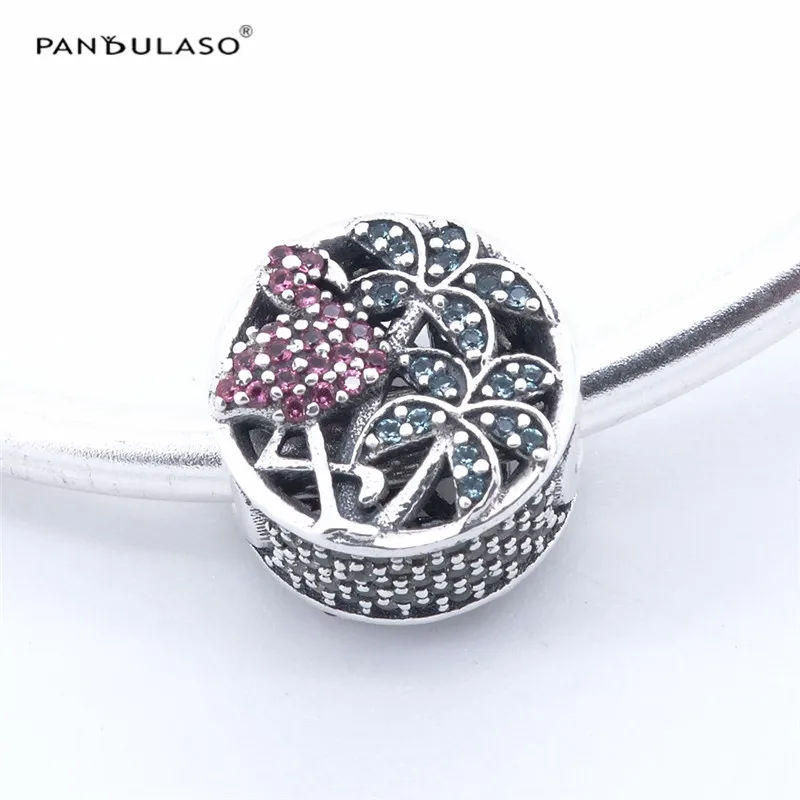 Pandulaso Fit Charms Bracelet & Necklace Tropical Flamingo Charm Sterling Silver Jewelry Fashion Beads For Woman DIY Make up
Pandulaso Fit Charms Bracelet & Necklace Tropical Flamingo Charm Sterling Silver Jewelry Fashion Beads For Woman DIY Make up