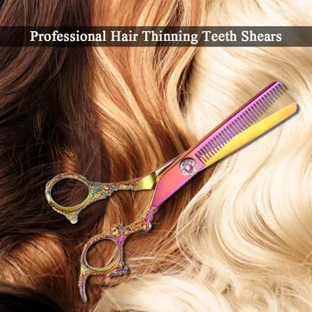 6 in Barber Cutting Thinning Styling Stainless Steel Hair Scissors Salon Hair Hairdressing Tool Shears Regular Flat Teeth Blades
6 in Barber Cutting Thinning Styling Stainless Steel Hair Scissors Salon Hair Hairdressing Tool Shears Regular Flat Teeth Blades