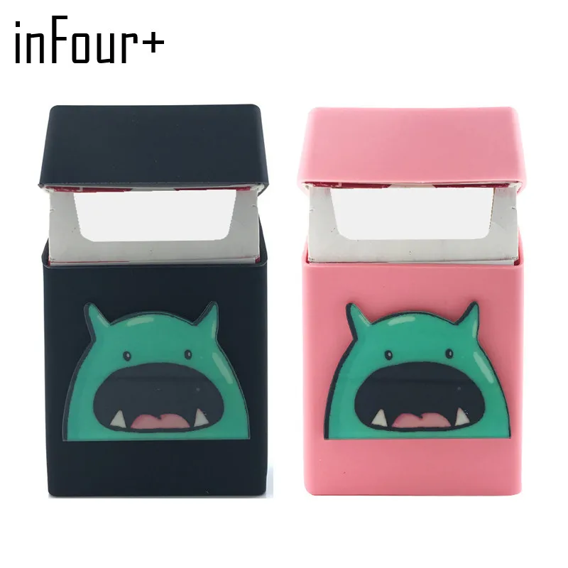 Cute Green Monster 3D Badge Silicone Cigarette Box Cigarette Case Cover Smoking Accessories 20 Cigarettes Box Cigarette Holder
Cute Green Monster 3D Badge Silicone Cigarette Box Cigarette Case Cover Smoking Accessories 20 Cigarettes Box Cigarette Holder