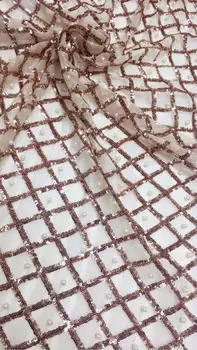 African Lace Fabric 2018 French Net Lace new gold fabric 5yard High Quality African Tulle Beads Lace Fabric for women gril
African Lace Fabric 2018 French Net Lace new gold fabric 5yard High Quality African Tulle Beads Lace Fabric for women gril